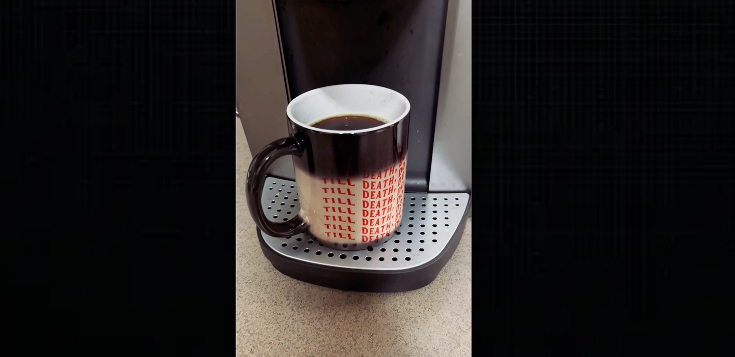 Till Death, Do Art — Color Morphing Mug